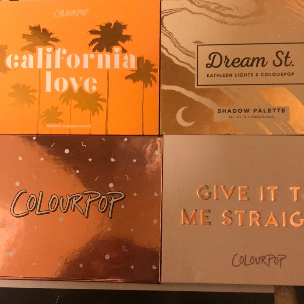 Colourpop Palettes